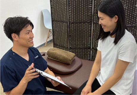 理由2 「ゴール達成」を目指す伴走型治療院